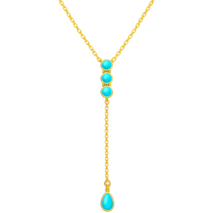 AURELIA Mosaic Neck Glam – 22K Gold Plated Multi-Gemstone Statement Necklace