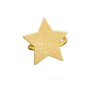 Astra Ring | 22K Gold-Plated Star Statement Ring